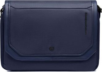 Piquadro Messenger Bags, male, Blue, Size: ONE SIZE Messenger bag for iPad