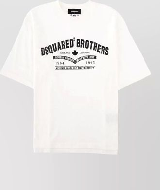 Dsquared2 cotton oversized t-shirt
