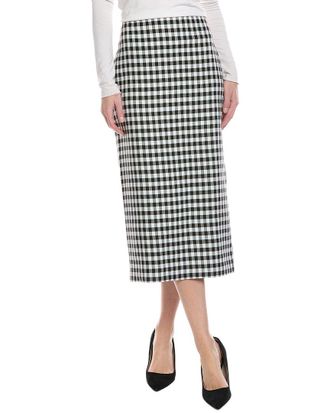 A.L.C. Phoebe Linen-Blend Midi Skirt