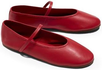 Tkees Reese Mary Jane Flat in Claret at Nordstrom, Size 10