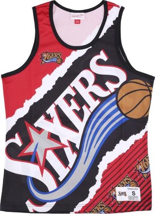 Mitchell & Ness NBA Jumbotron Basketbal Tanktop - Heren - Fitness - Veelkleurig - M - Polyester - Fitness