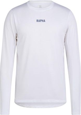 Rapha Long Sleeve Trail Technical T-Shirt Velotrikot f&uuml;r Herren | wei&szlig;