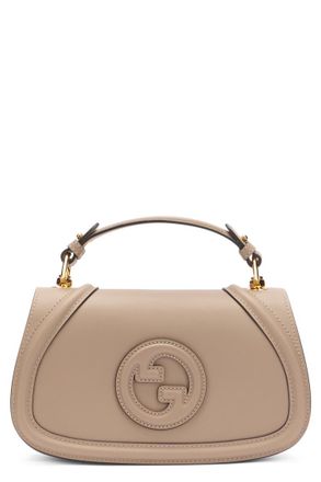 Gucci Taupe Blondie Medium Crossbody Bag