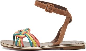 Christian Louboutin Sandali intrecciati - Marrone