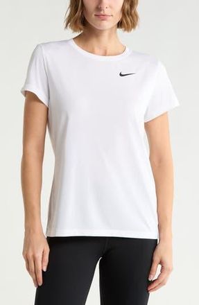 Nike Short Sleeve Hydroguard Rashguard in White at Nordstrom Rack, Size Small