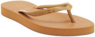Arezzo Brizza Flip Flop in Ambar at Nordstrom, Size X-Large