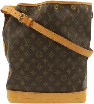 Louis Vuitton Pre-owned No&eacute; Bucket Bag - Dames - Vintage Tas - Bruin - ONE Size - Vintage