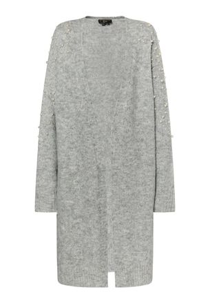Faina Vest Dames licht grijs melange