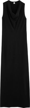 Toteme Wool-blend Maxi Dress - Black - 38 (UK10 / S)