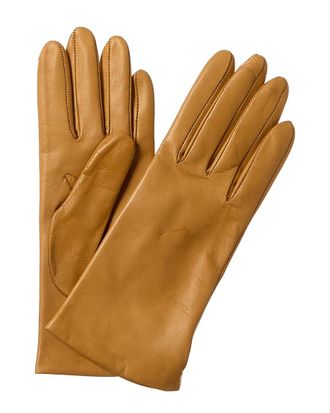 Portolano Cashmere-Lined Leather Gloves