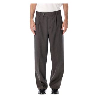 Mfpen Pantaloni Patch - - Trousers - Uomo - Marrone - L
