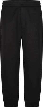 Emporio Armani Logo Over Jogger Pant - Heren - Sweatpants - Zwart - S - Broeken