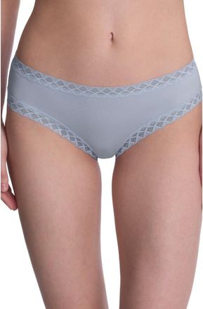 Natori Bliss Cotton Girl Brief in Blue Mist at Nordstrom, Size Xx-Large