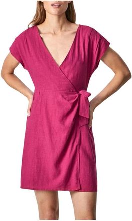 Pepe Jeans London Lotty jurk - Dames - Casual kleedjes - Roze - XS - Kleedjes