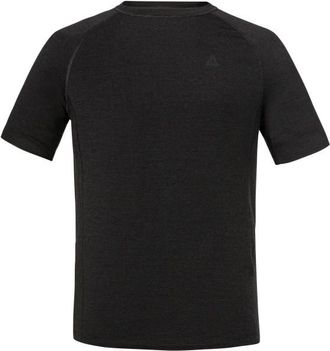 Sch&ouml;ffel T-Shirt Luterra Merinounterw&auml;sche f&uuml;r Herren | schwarz