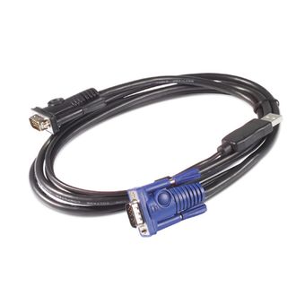 A.P.C. Apc Ap5253 Cable Para Video, Teclado Y Rat&oacute;n (kvm) Negro 1,83 M