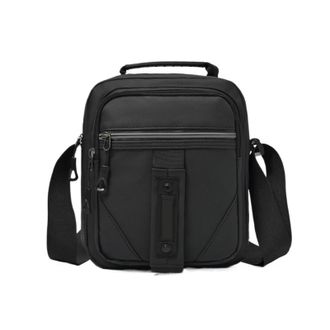 Generic Compatible For Mens Bag Crossbody Bags(Black)