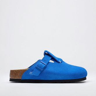 Birkenstock Boston Flap Leve Ultra Blue New