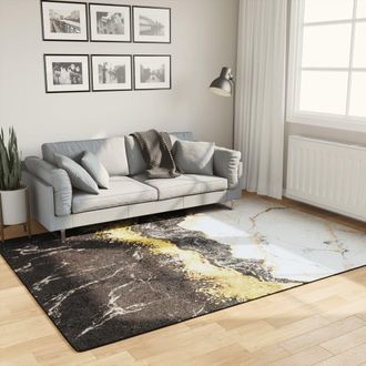 vidaXL Vidaxl - Alfombra Lavable Antideslizante Multicolor 160x230 Cm