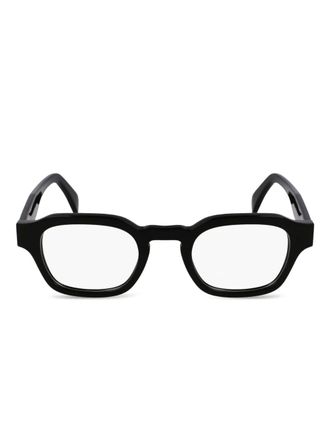 Paul Smith textured square glasses - Black