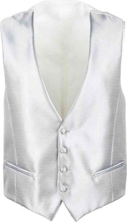 Alessandro Dell'Acqua Grey Polyester Vest