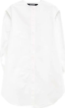 Jacquemus La Robe Berlingot Cotton Shirt Dress Clothing