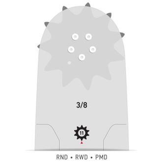 Oregon Scientific Gu&iacute;a De Cadena De Motosierra 363rnfd009 Gu&iacute;a: 91 Cm Paso:.404 Calibre: 1.6 Eslabones: 104 Powercut