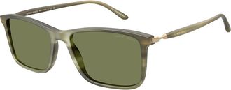 Giorgio Armani AR8218 61682A Mens Sunglasses Green Size 56