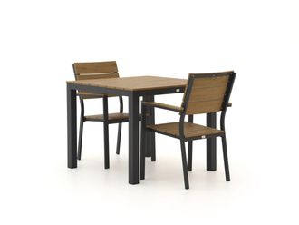 Bellagio la vita attrattiva Bellagio Fidenza 90cm dining tuinset 3-delig stapelbaar