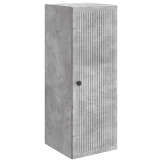 vidaXL Armario De Pared Gris Hormig&oacute;n 33 X 34,5 X 90 Cm Vidaxl