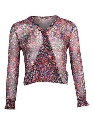 Maje Top met bloemenprint - Roze