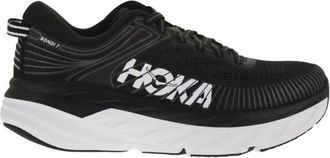 Hoka One One Bondi 7 Hardloopschoen - Dames - Hardloopschoenen - Zwart - 37 1/2 EU - Fitness