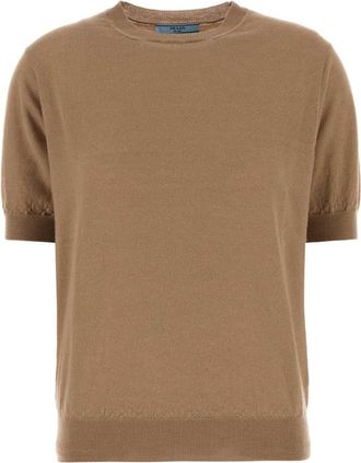 Prada Camel cashmere sweater