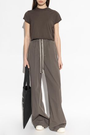 Rick Owens Top With A Decorative Stripe, Womens, Brown