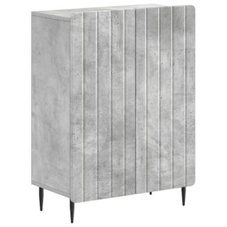 vidaXL Armario De Almacenamiento Para Ba&ntilde;o Zwolle Gris Hormig&oacute;n Vidaxl