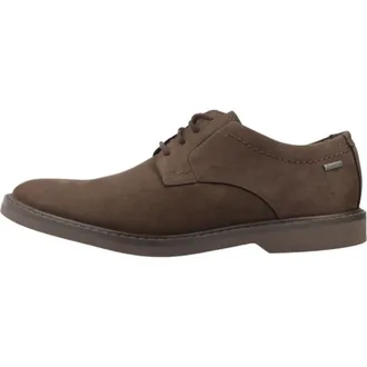 Clarks Schoenen, Heren, Bruin, 44 1/2 EU, Stijlvolle Veterschoenen voor Mannen