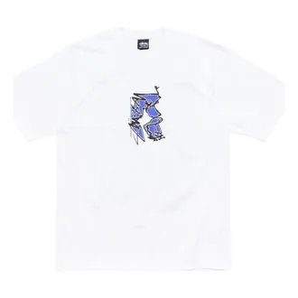 St&uuml;ssy Smooth Sk8 T-Shirt White 1905201-WHIT