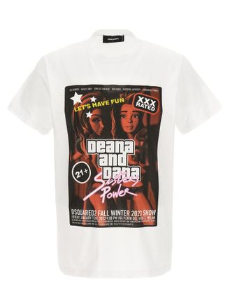 Dsquared2 White Crew Neck T-Shirt