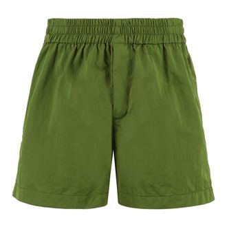 Bottega Veneta Beachwear, male, Green, Size: XL Quick Dry Nylon Swim Shorts