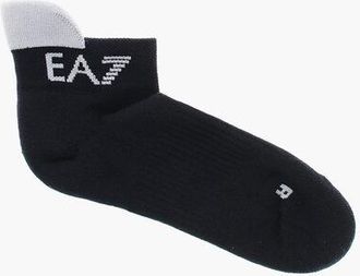 Armani Cotton Blend Low Socks with Logo size Xs