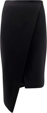 Elisabetta Franchi Dames, Rokken, Zwart, Maat: M Wol