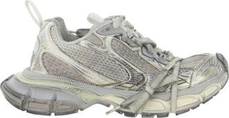 Balenciaga Chunky Sneakers met reflecterende details - Dames - Sneakers - Grijs - 38 EU - Polyester - Schoenen