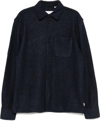 Les Deux Giacca in misto lana - Blu