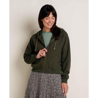Toad & Co Bitterroot Long Sleeve Hoodie in Olive at Nordstrom, Size X-Small