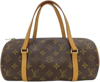 Louis Vuitton Pre-owned Handbags, female, Brown, Size: ONE SIZE Pre-owned Vintage Canvas Handbag