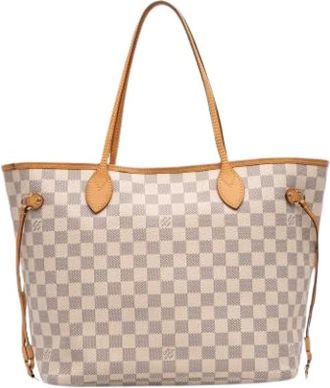 Louis Vuitton Pre-owned Tote Bags, female, White, Size: ONE SIZE Pre-owned Fabric Tote