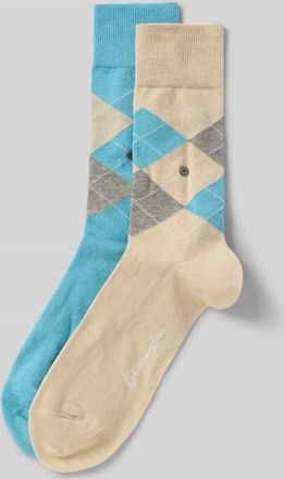 Burlington Socken mit Label-Detail Modell Everyday im 2er-Pack in Sand, Gr&ouml;&szlig;e 40-46