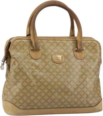 Celine Pre-owned Handbags, female, Beige, Size: ONE SIZE Pre-owned Vintage Handbag