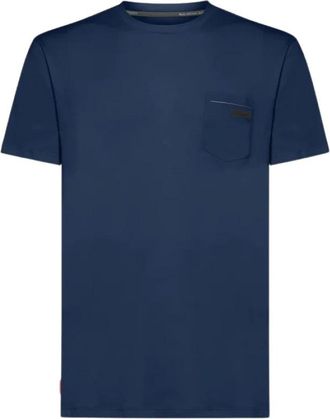 Roberto Ricci Design Revo T-Shirt - Heren - T-shirts - Blauw - S - Katoen - Tops