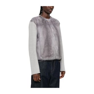 Fabiana Filippi Dames, Jassen, Grijs, Maat: XS